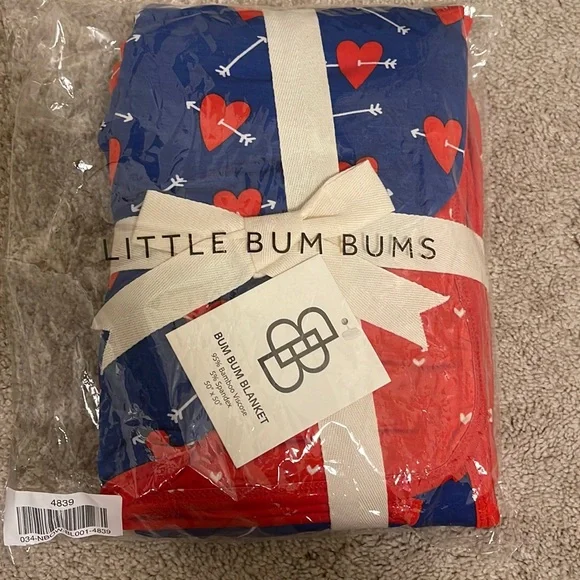 Little Bum Bums bamboo blanket - Picture 2 of 4